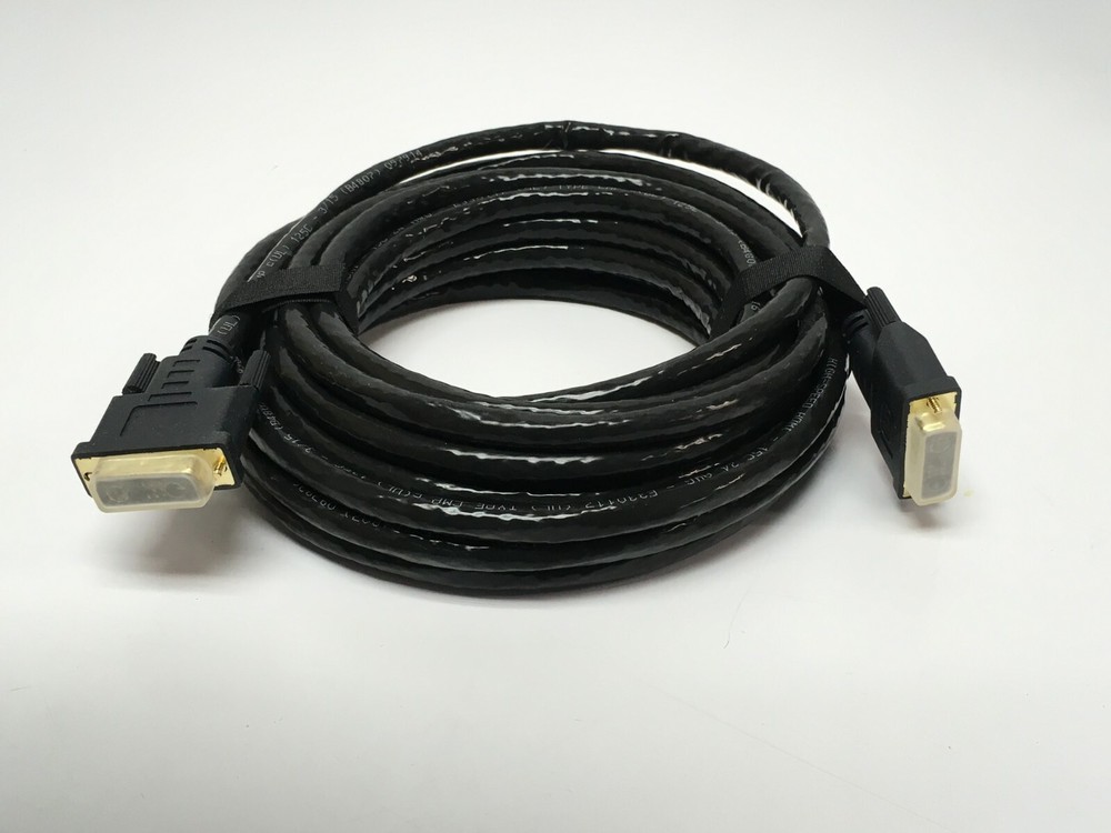 NEW C2G 41201 Pro Series Single Link DVI-D Digital Video Cable M/M, Plenum CMP