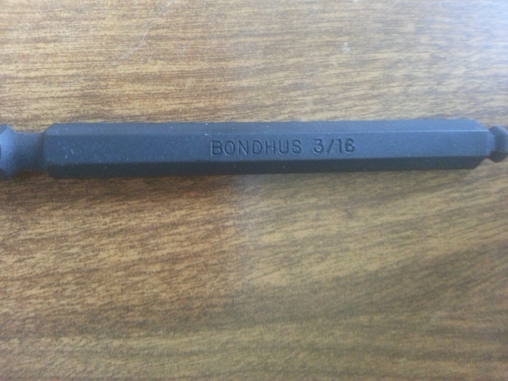 Bondhus 10810, Power Bit 3/16" (1 piece package)