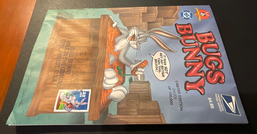 BUGS BUNNY COMIC BOOK FIRST DAY ISSUE SCOTT#3137 Limited