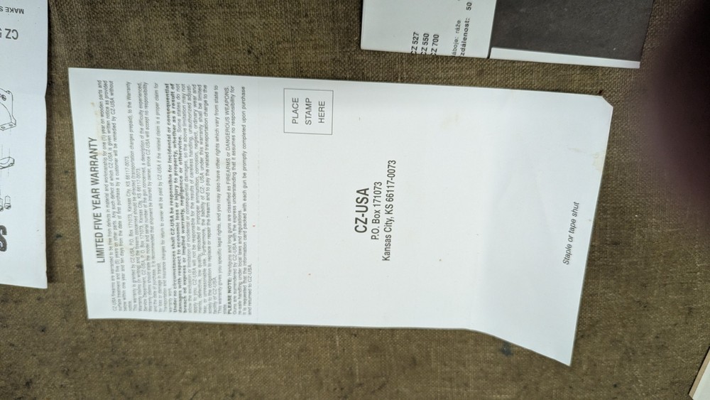 Instruction Manual, CX 527 Instruction Manual