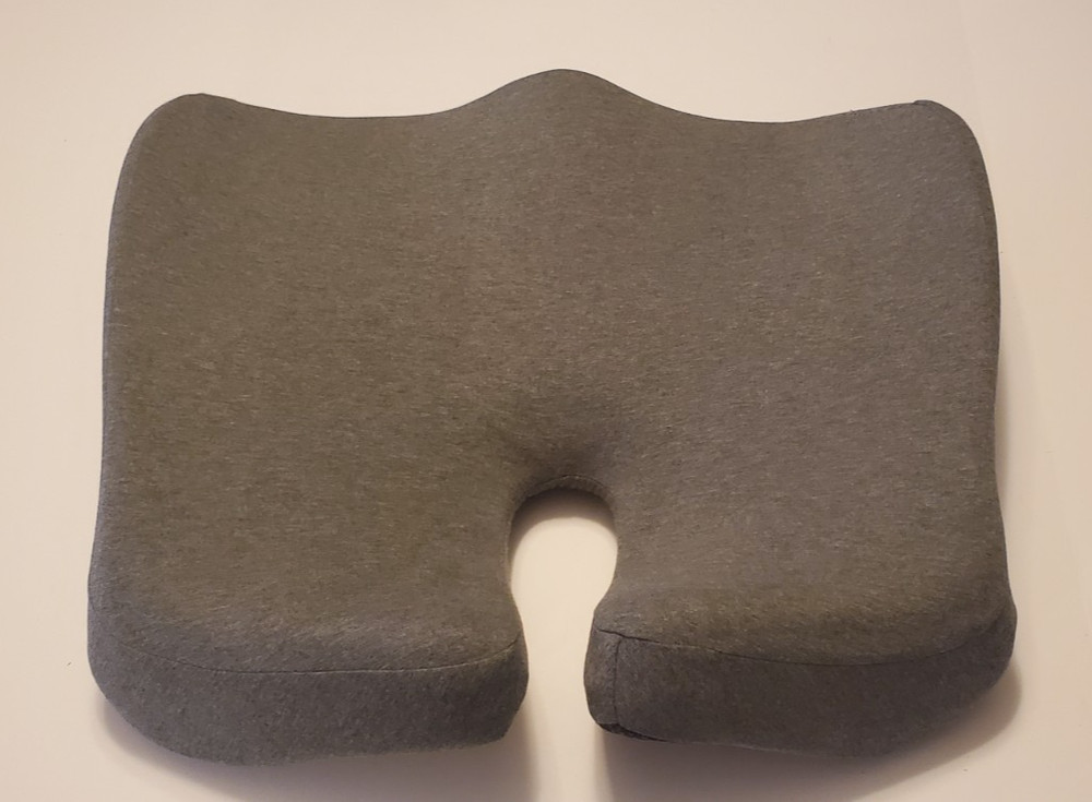 Cushion Lab Pressure Relief Seat Cushion–Ergonomic Memory Foam–Tailbone & Back