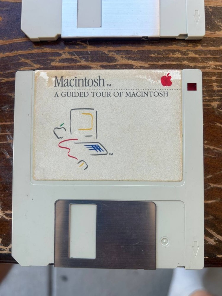 Vintage Apple Macintosh 1984 Software Box Set Manuals Floppy Disks Original