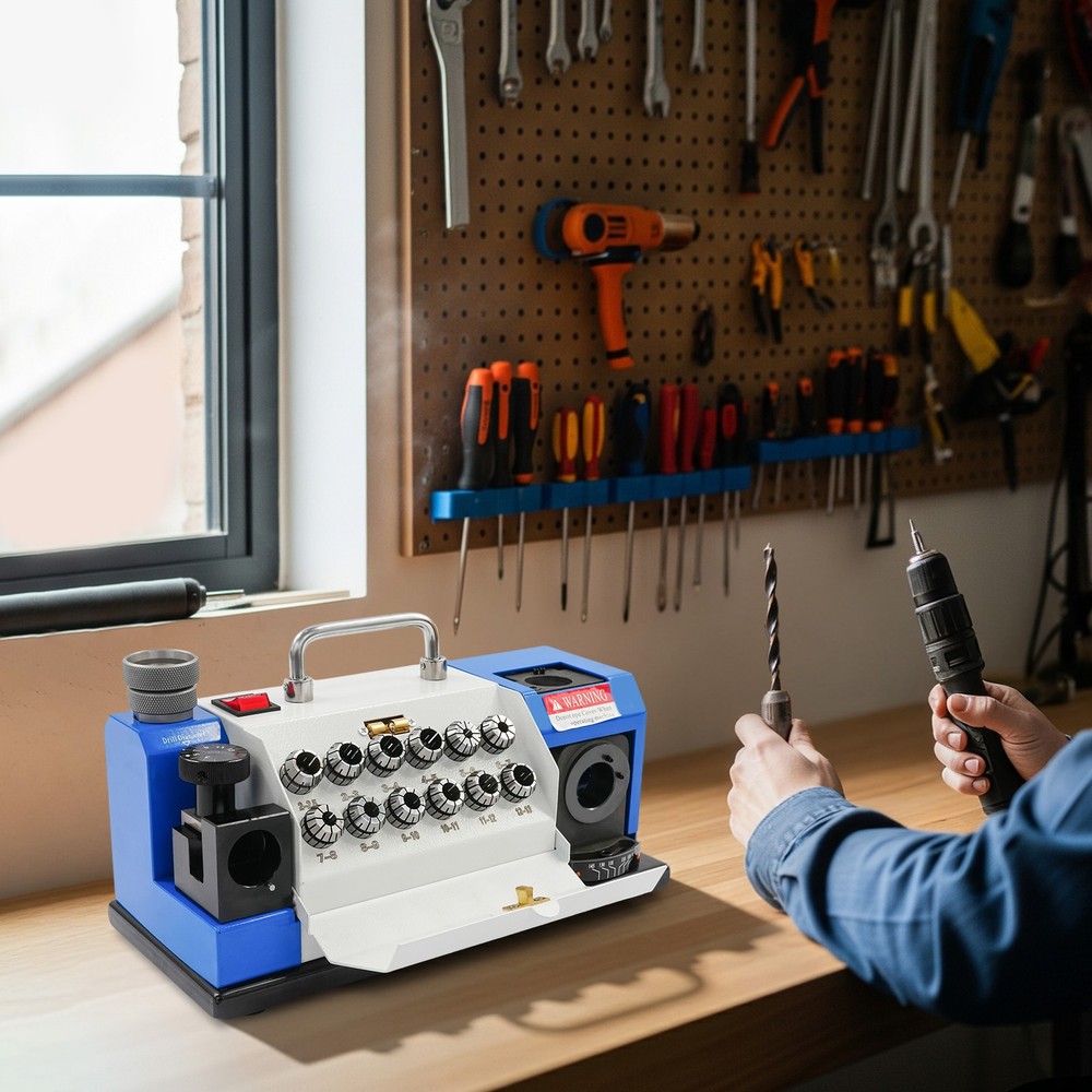 Electric Drill Bit Sharpener Drill Bit Grinding Machine(Grinding Range:ф2–ф13mm)