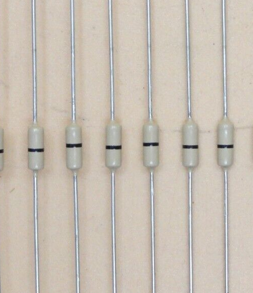 Zero Ohm Resistor 0 Ohm 1/4W Axial (Qty 25)