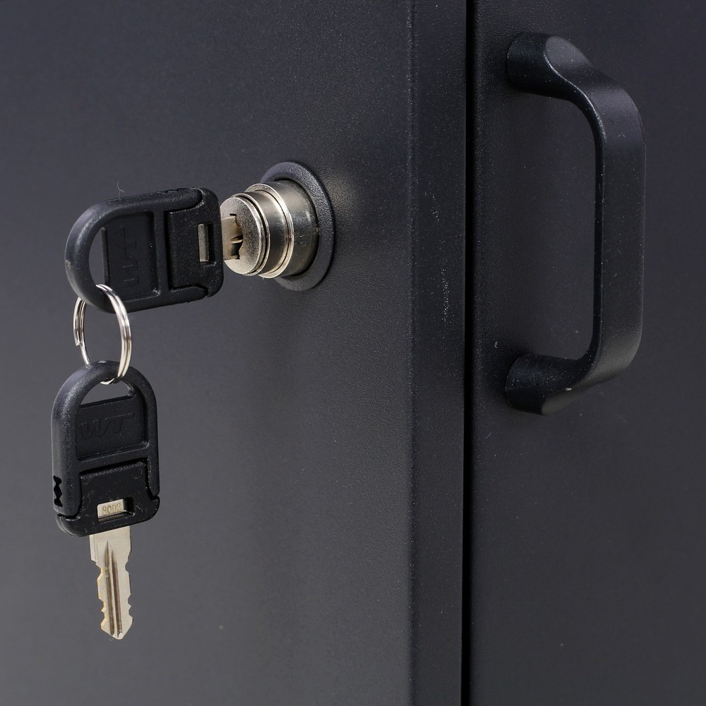 Lockable Large Parcel Drop Box Porch Mailbox with Secure Compartment