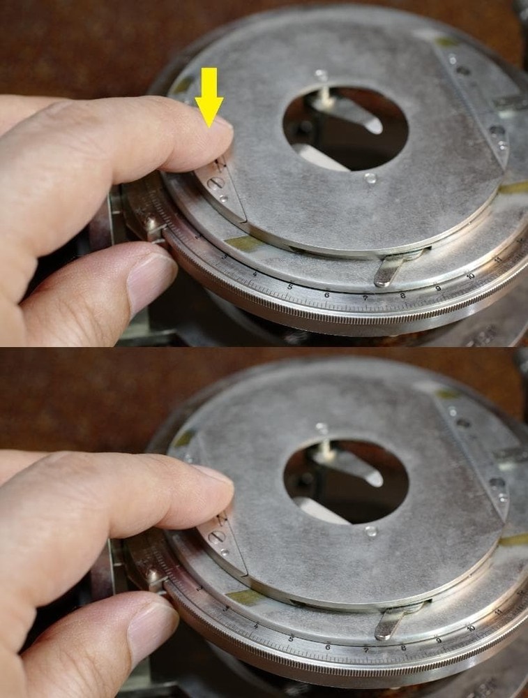 Antique Leitz Universal Rotating Stage UT2 Reflected Light Polarizing SN3201