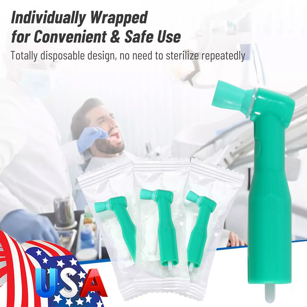 Dental Disposable Prophy Angles Soft 105° -Latex Free 100 pcs