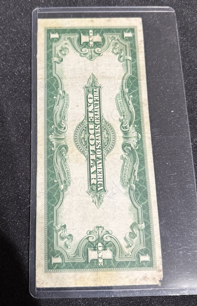 1923 $1 Silver Certificate Horse Blanket Large Note
