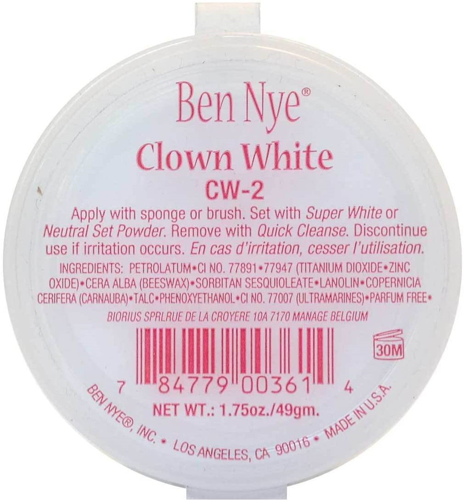 Ben Nye Clown White 1.75oz