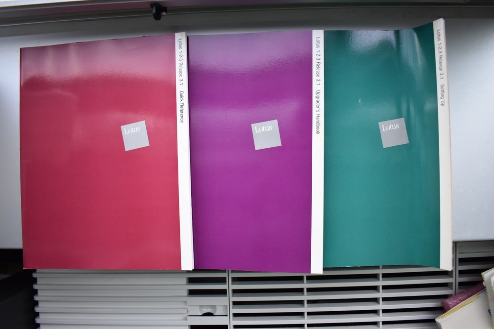 Lotus 123 for DOS Release 3.1+