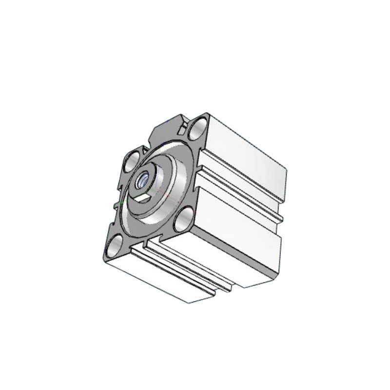 Pneumatic Cylinder SDA 40mm Bore 20mm Stroke Compact Type Double-acting 1Pc