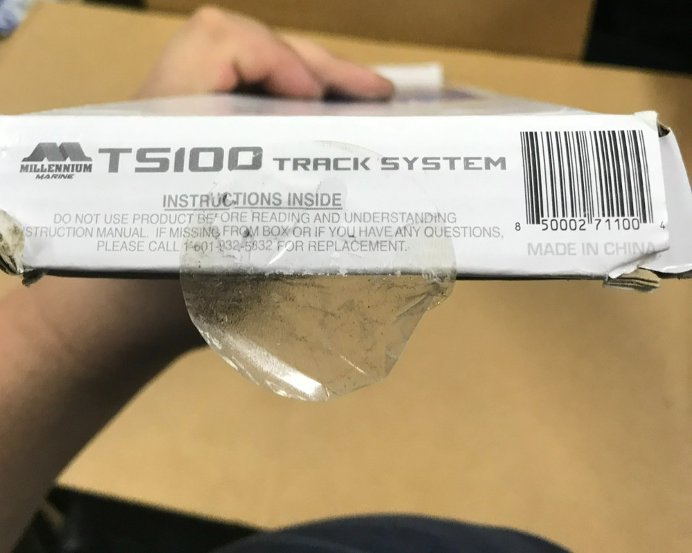 New In Box Millenium Marine T5100 Track System