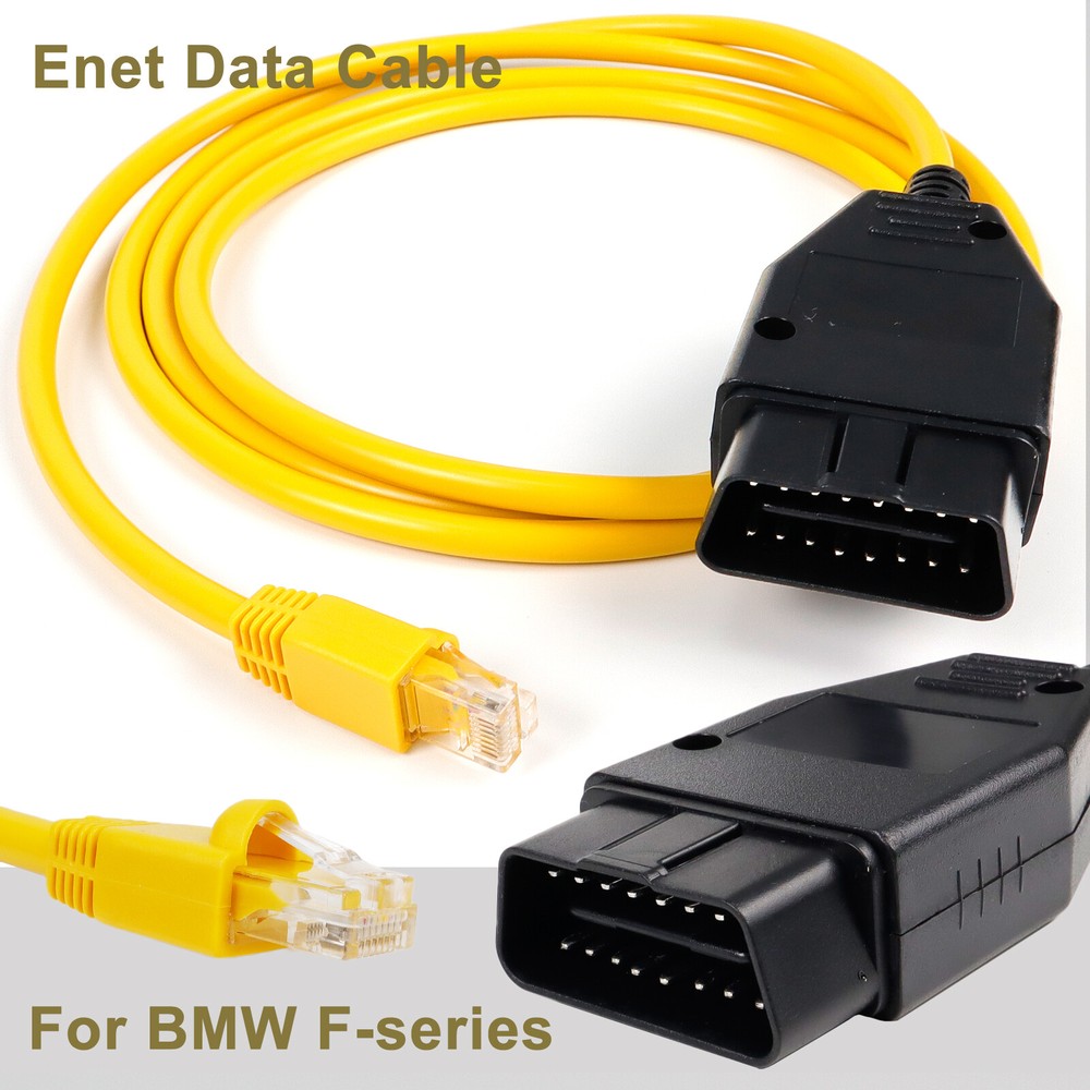 for BMW F-Series ENET OBD Cable ICOM E-SYS ISTA Bootmod3 Bimmercode OBD2 Coding