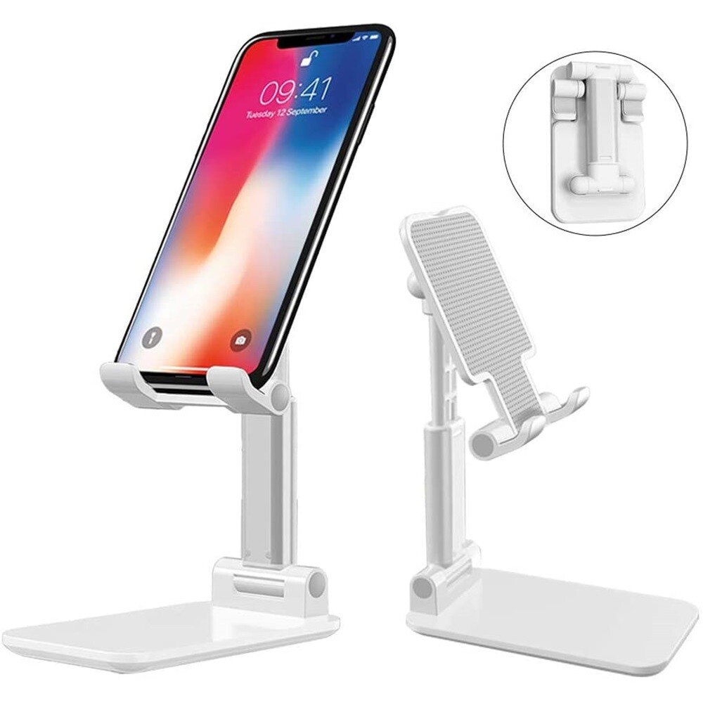 Adjustable Cell Phone Tablet Desktop Stand Desk Holder Mount Cradle iphone ipad