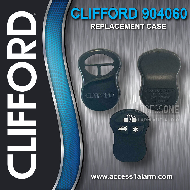 CLIFFORD 904060 Remote Control Replacement Case Shell Only