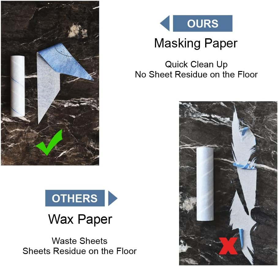 Large Lint Roller Refill, Suitable for Most Large Rollers，Mega Rollers, 10 in Wi