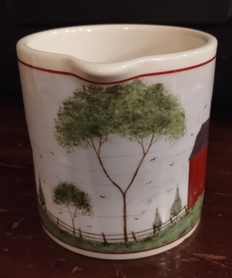 Sakura / Warren Kimble Barns Creamer Cup - 1998