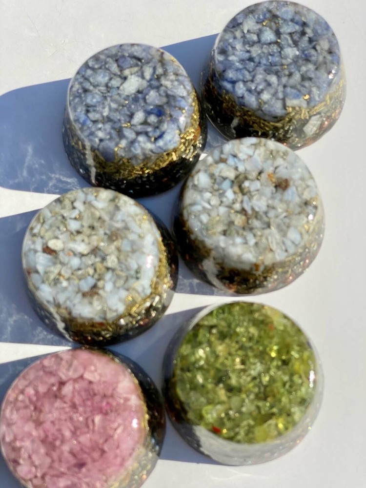 A - D Single Crystal Orgone Small Tower Busters