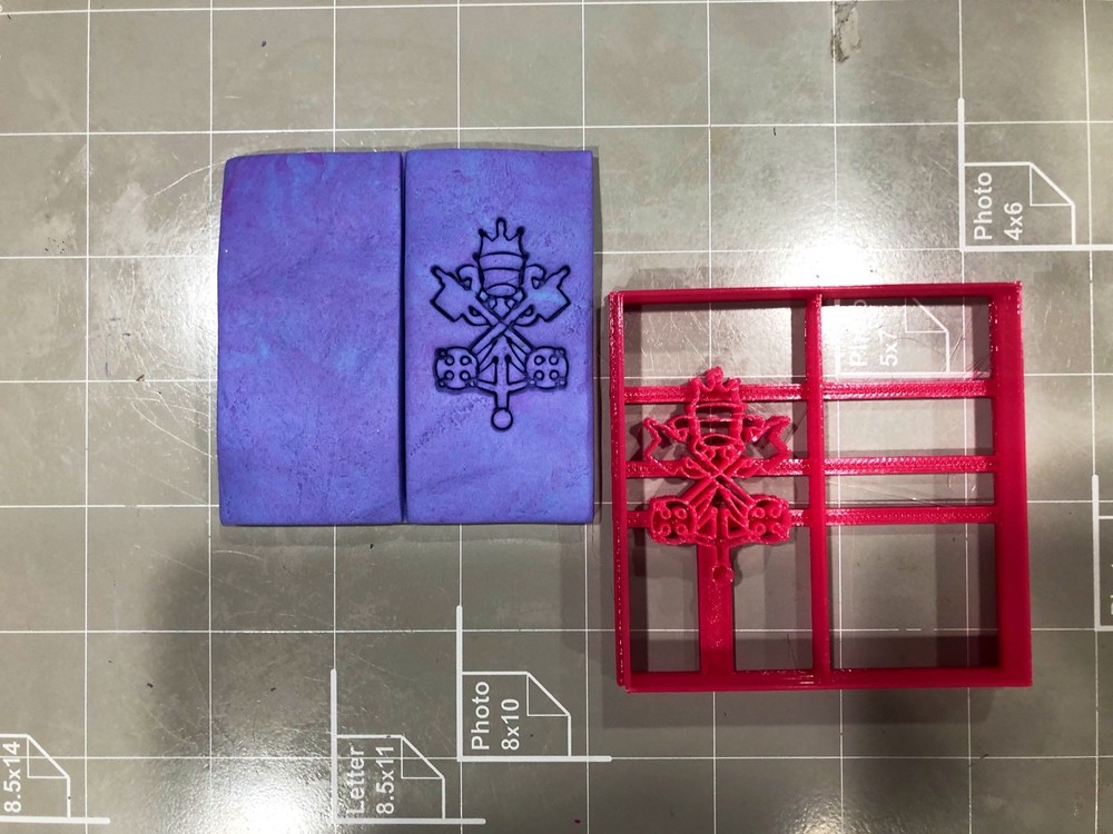 Vatican City Flag Cookie Cutter