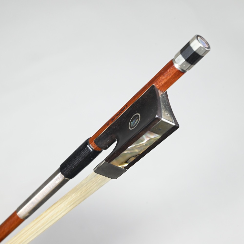K. SHIMORA Violin Bow, 4/4, Germany - Select Pernambuco