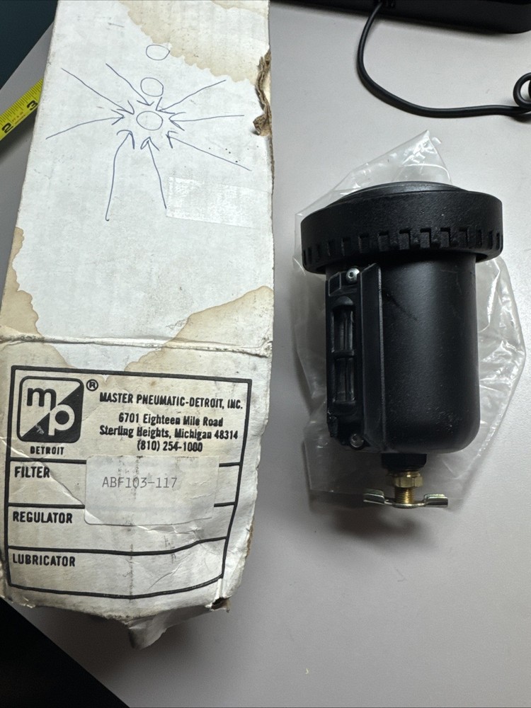 Master Pneumatic ABF-103-117 Filter Bowl Assembly