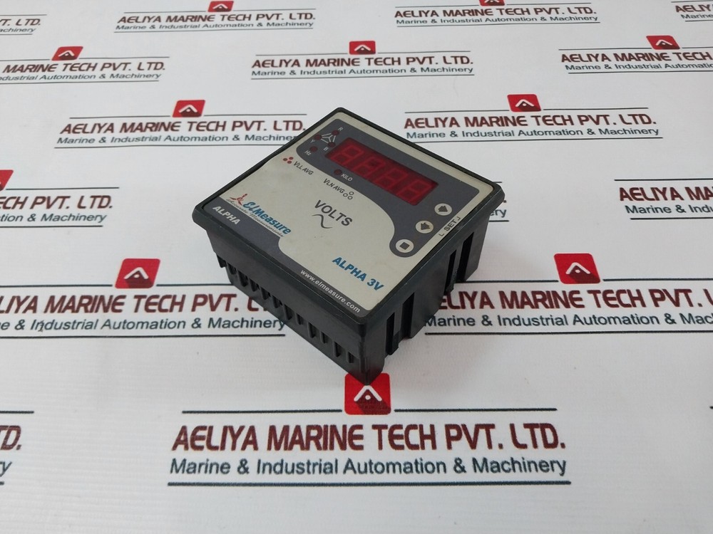 Elmeasure Alpha 3V 3-Phase Voltmeter