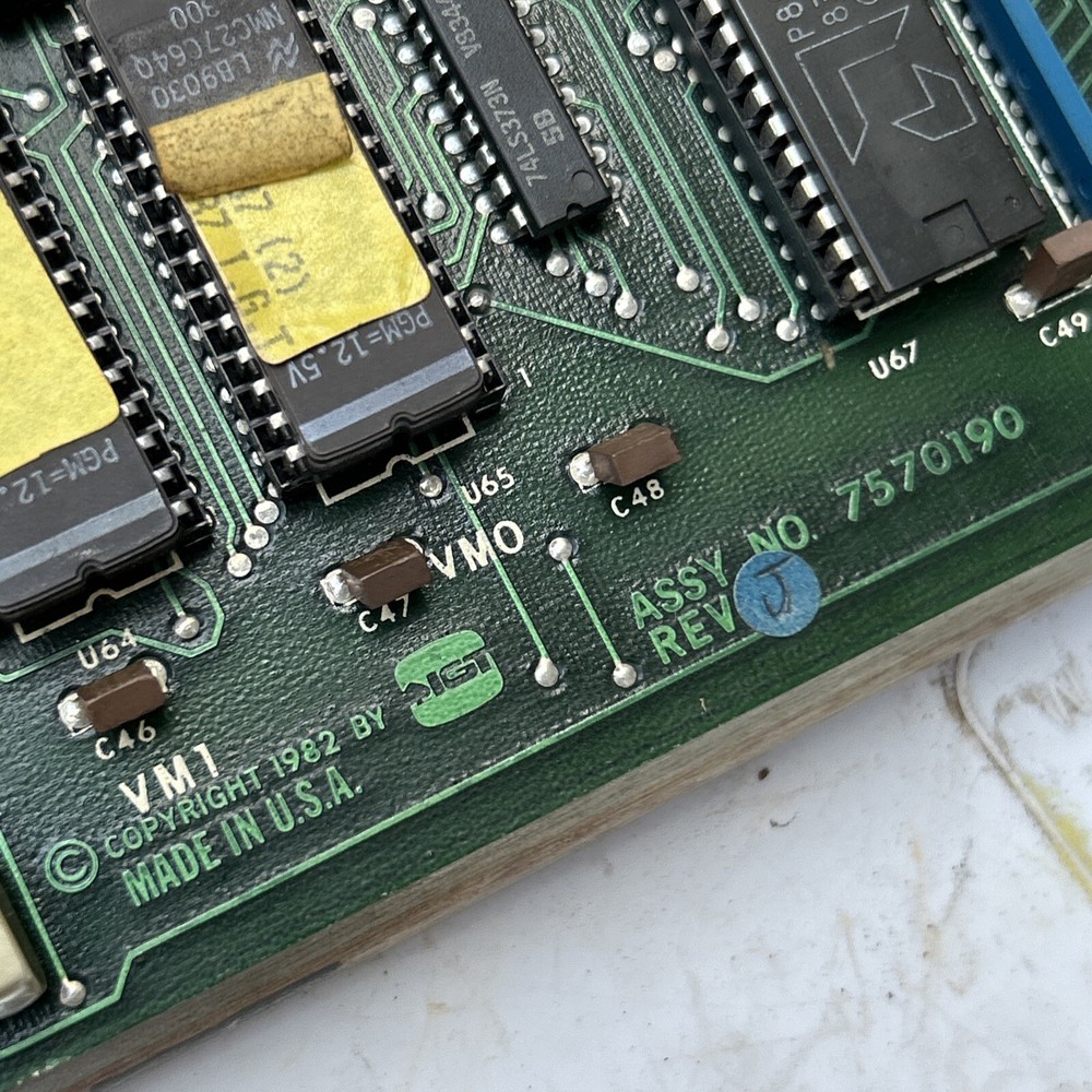 Slot Machine Vm1 Mpu CPU PCB Board If66-3