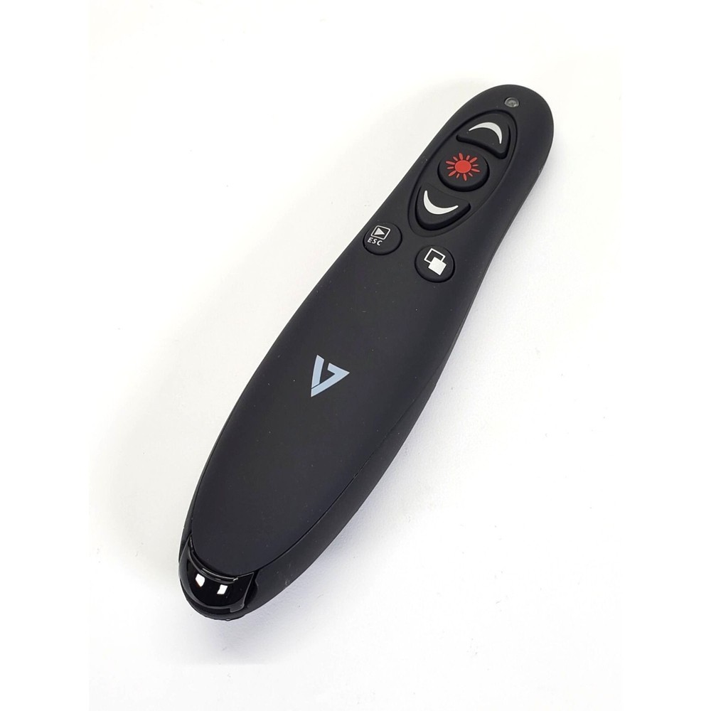 E-2 V7 Wireless Presenter Laser Pointer microSD Card Reader-USB-5 Buttons