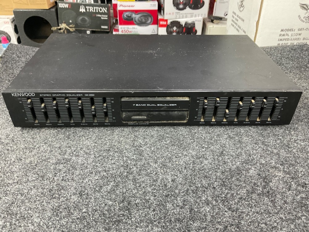 Kenwood Graphic Equalizer GE 292