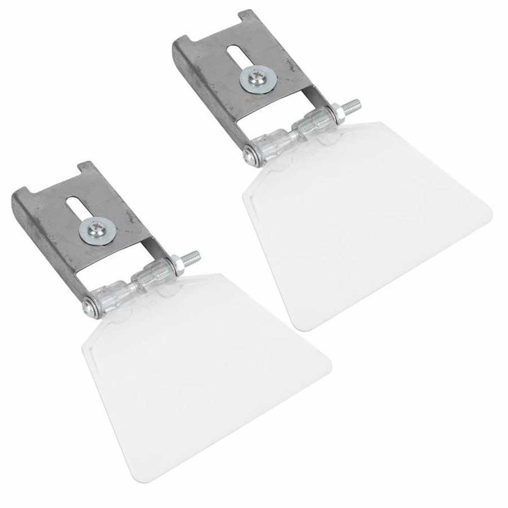 2pcs Replacement Guard Bench Grinder Eye Protection Safety Shields With Bracket