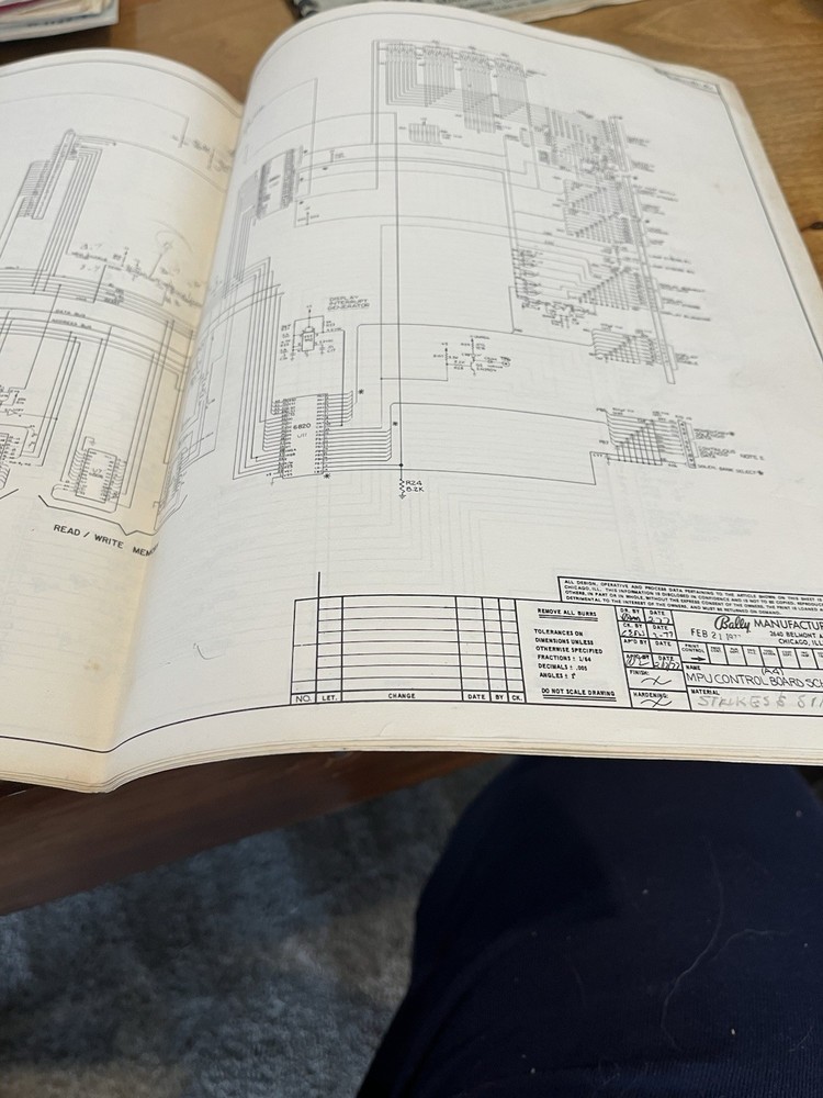Strikes & Spares Pinball Manual & Schematics