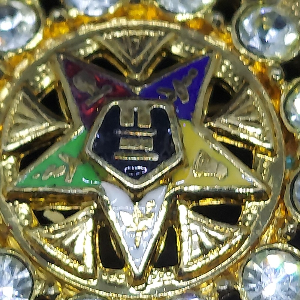Eastern Star Masonic Brooch