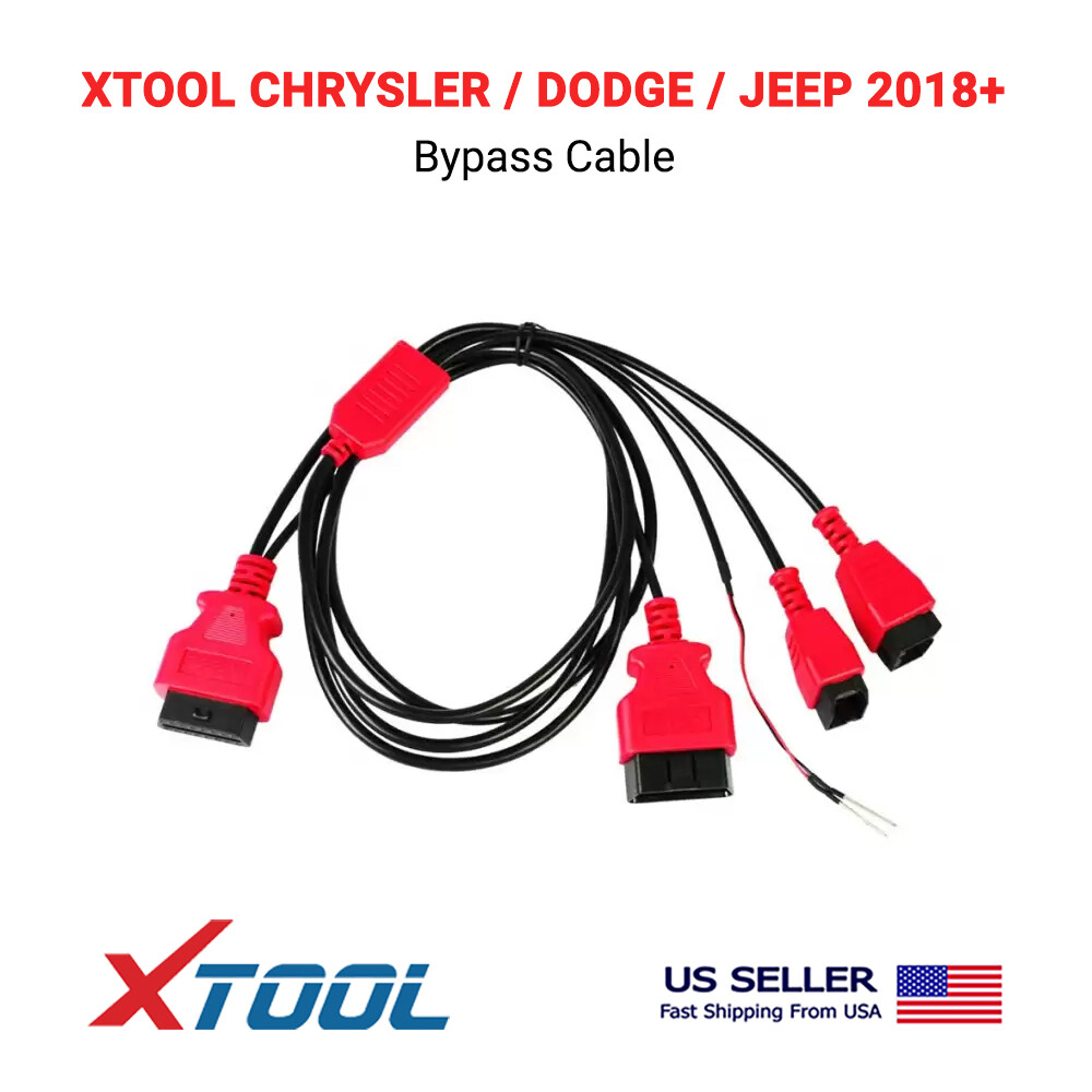 Chrysler / Dodge / Jeep 2018+ Bypass Cable from XTOOL
