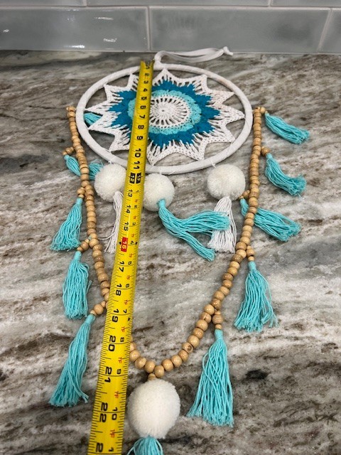 Dream Catcher Crochet Wall Hanging BEAUTIFUL!