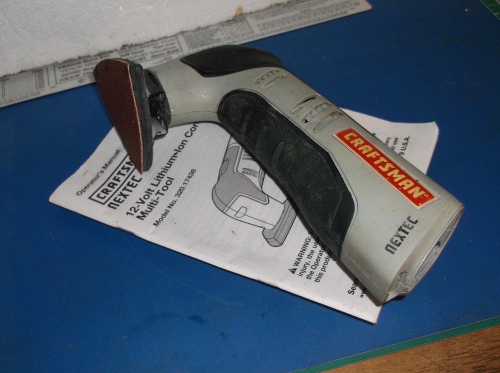 Craftsman Nextec 12-volt Cordless Multi-Tool (bare tool) (GOOD WORKING)
