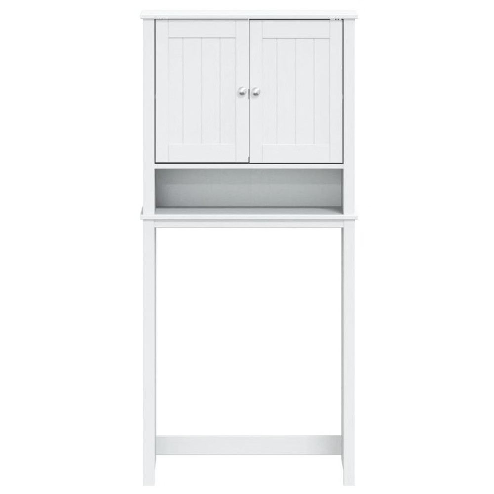 Washing Machine Cabinet White Solid pine wood Standard