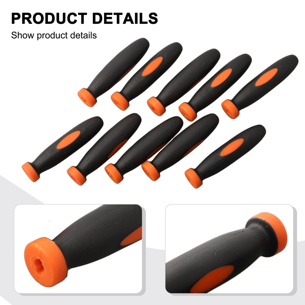 Handles File Rubber Files Handles Replacements Rubber Smooth Accessories