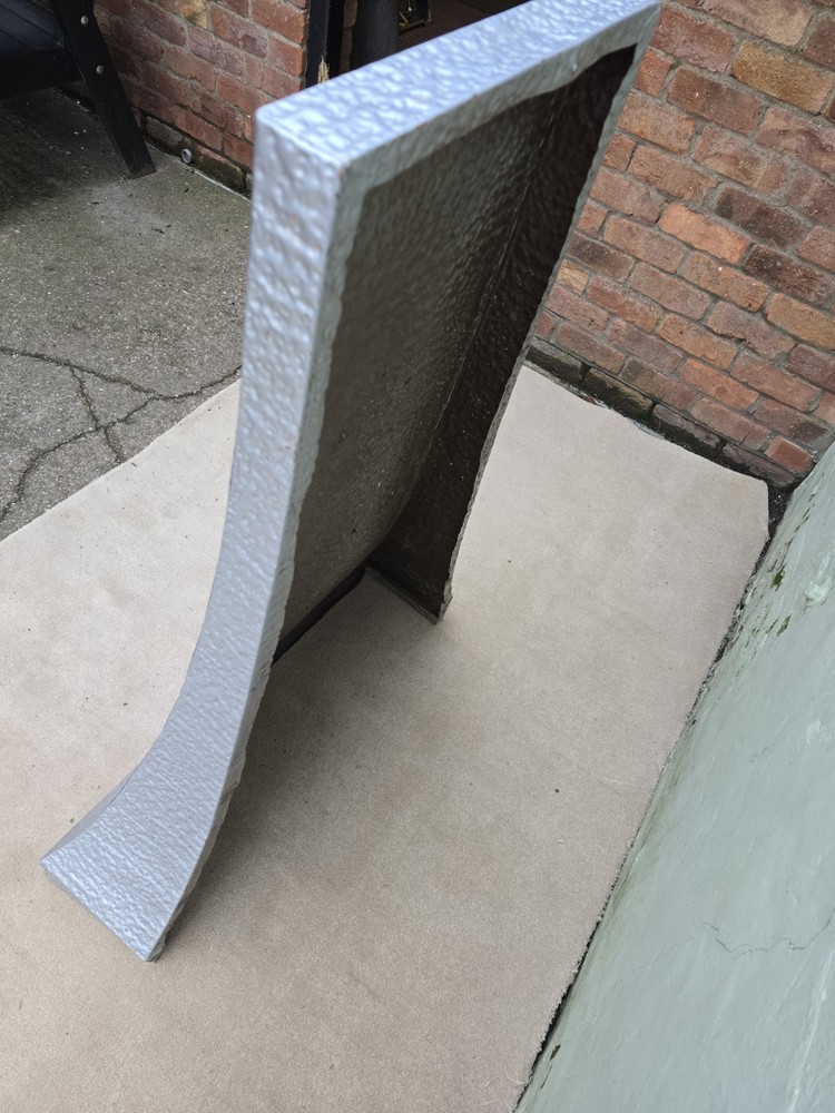 Painted Copper Fire Hood Original Condition