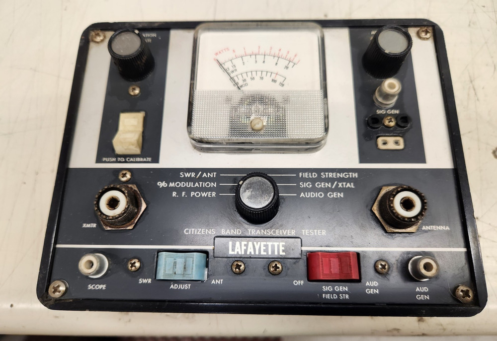 Lafayette Citizen's Band Transceiver Tester - Untested