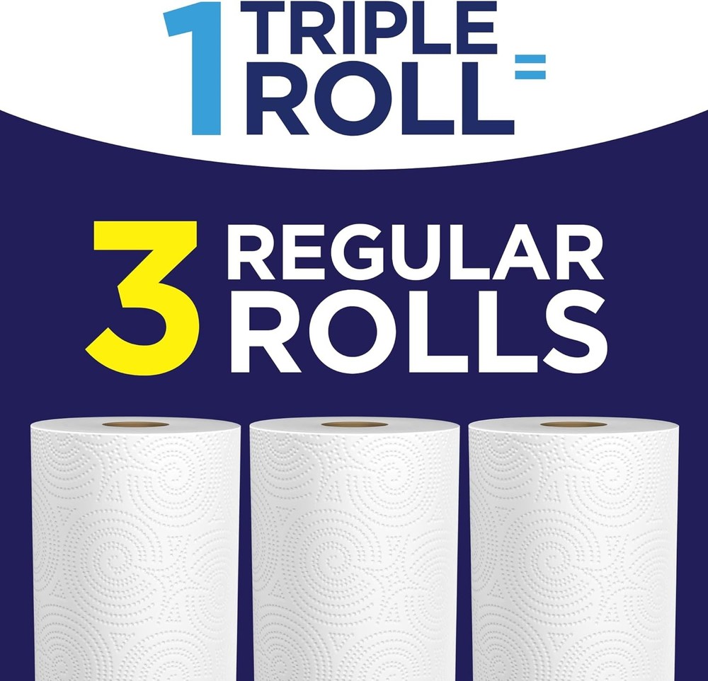 Pick-A-Size Paper Towels, 3 Triple Rolls = 9 Regular Rolls, Value Pack