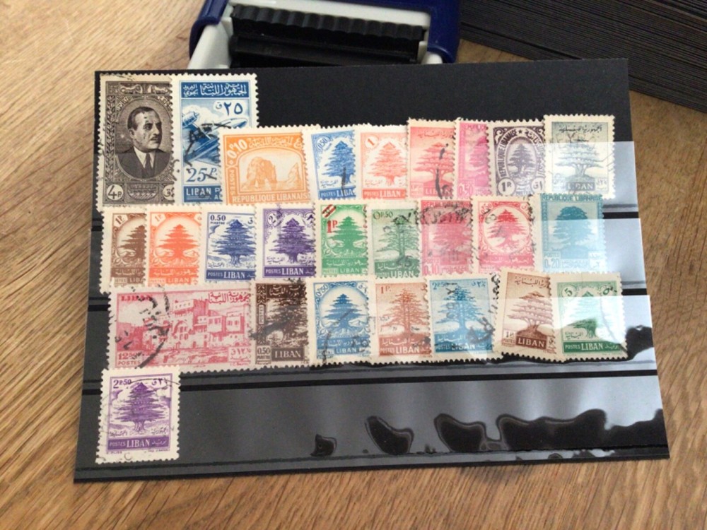 Lebanon mounted mint & used stamps A12275
