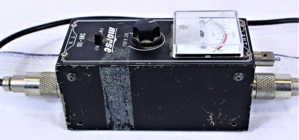 Morse SWR-100 TX Meter Used Untested
