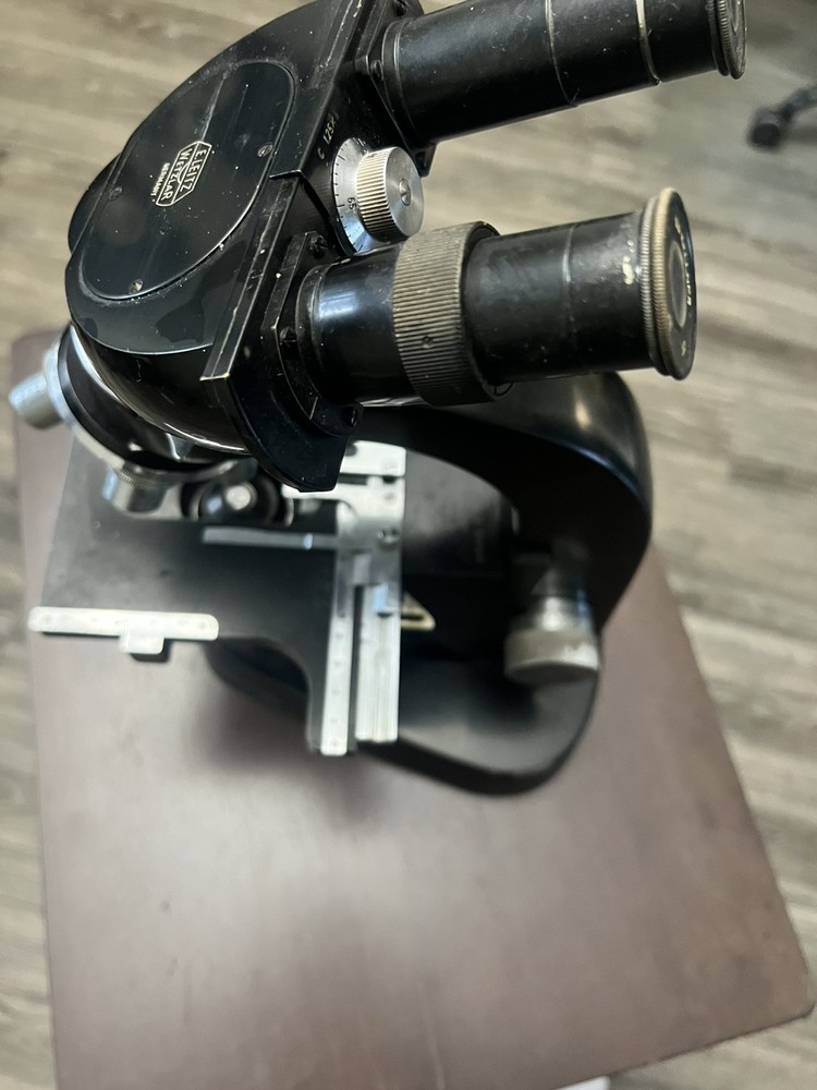 Ernst Leitz Wetzlar Microscope Vintage Leitz Microscope