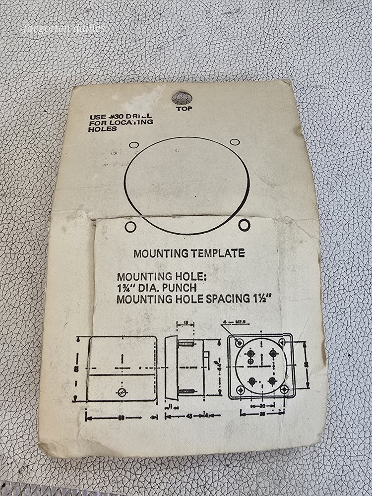 GC 100 Microamoere D.C. Precision Panel Meter 20-1118