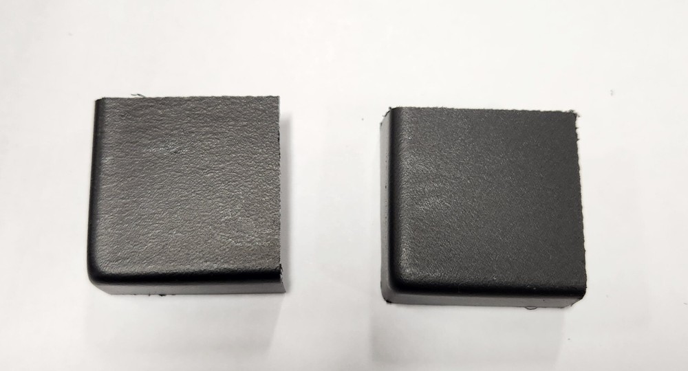 Plastic Black Corner Caps for Pop Up Campers - 2 Pack