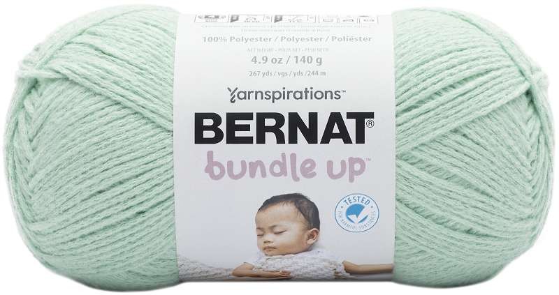 Bernat Bundle Up Yarn-Green Mist