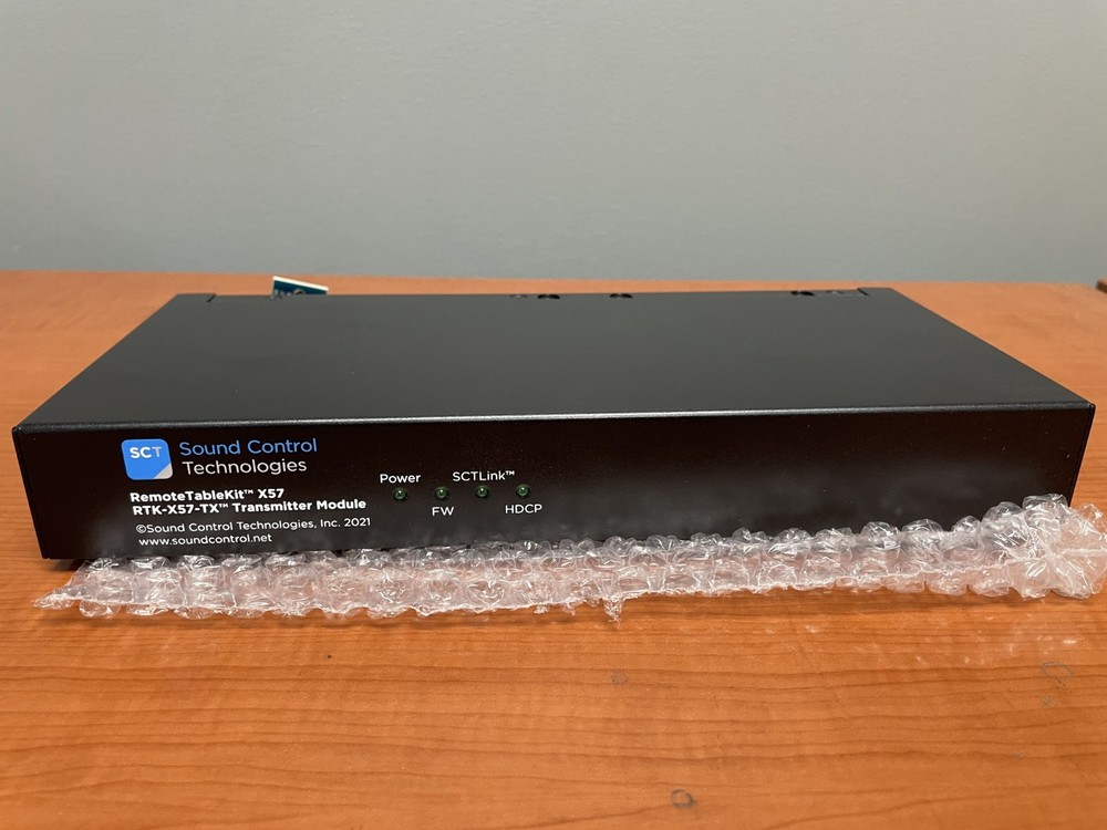 Sound Control Technologies RTK-X57 TX & RX System - Poly Studio Remote Table Kit