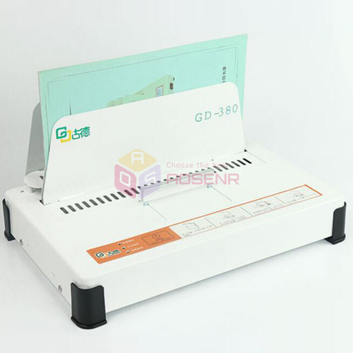 GD380 Automatic Hot Melt Binding Machine A3 A4 A5 Book Envelope Binder 220V