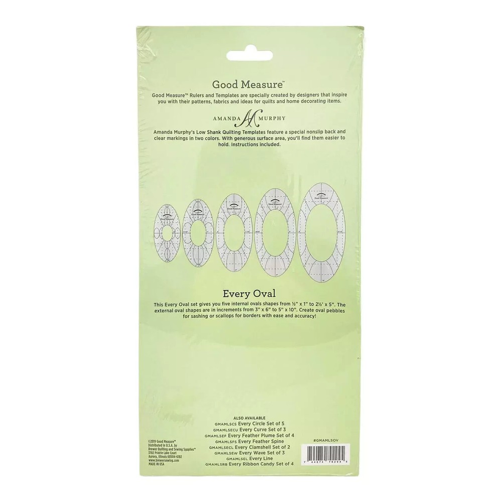 Good Measure Amanda Murphy Low Shank Oval Set