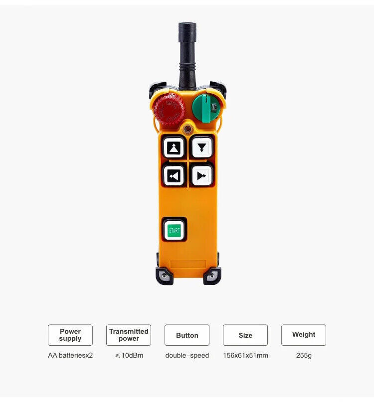 Industrial Remote Controller F21-4D,,wireless Overhead Remote Controller